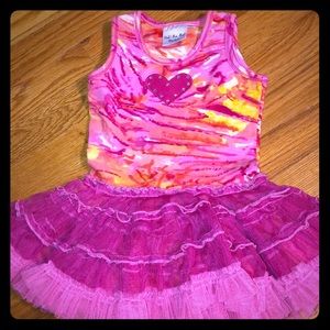 Tutu Ruffle Sleeveless/Tank Dress